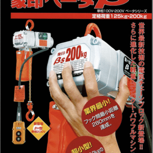 Beta Series Electric Chain Hoist - Single Phase