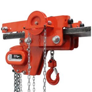 Manual Hoisting Combination Units Low Headroom Combined Chain Block and Trolley