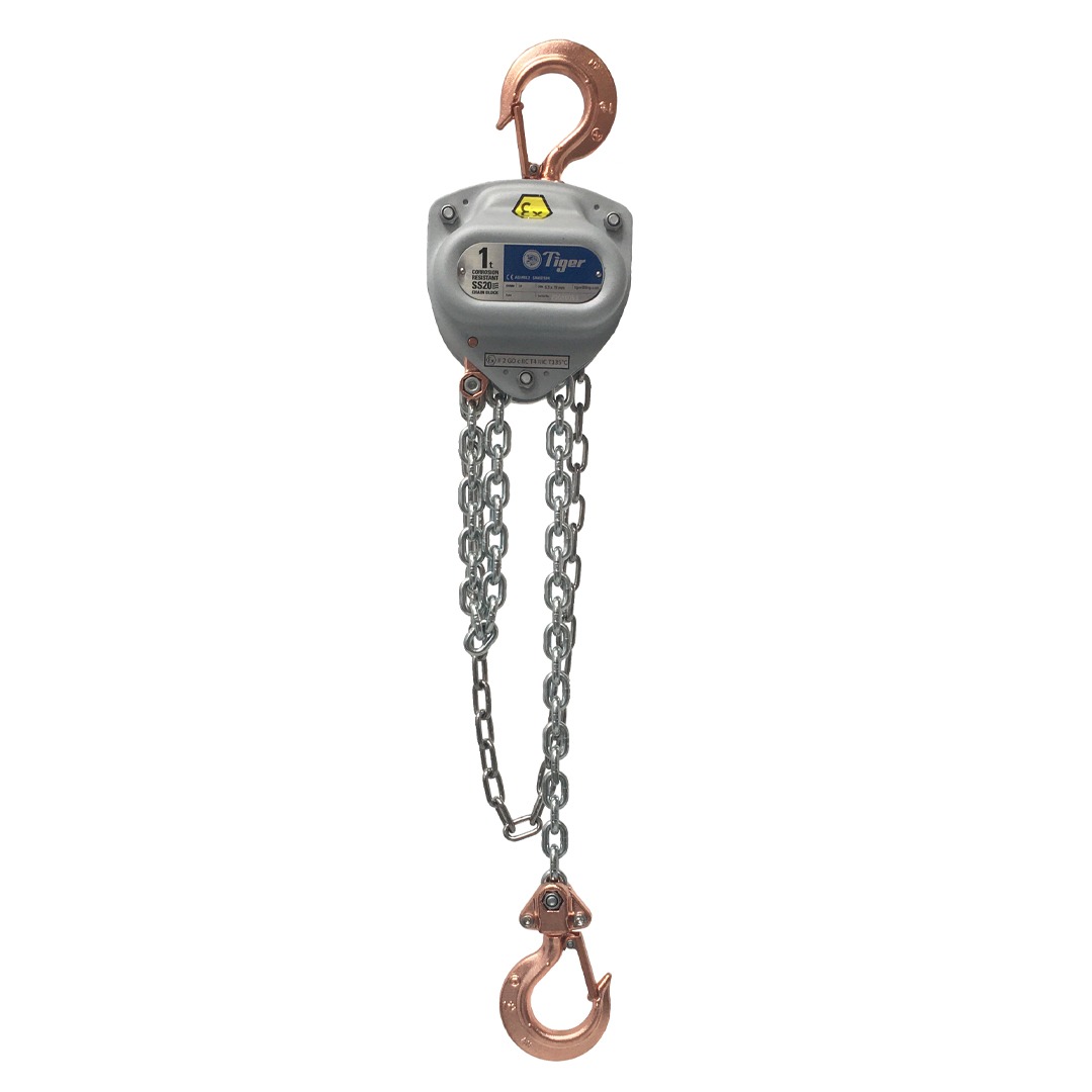 Manual Hoisting Specialist Range Spark Resistant Chain Block