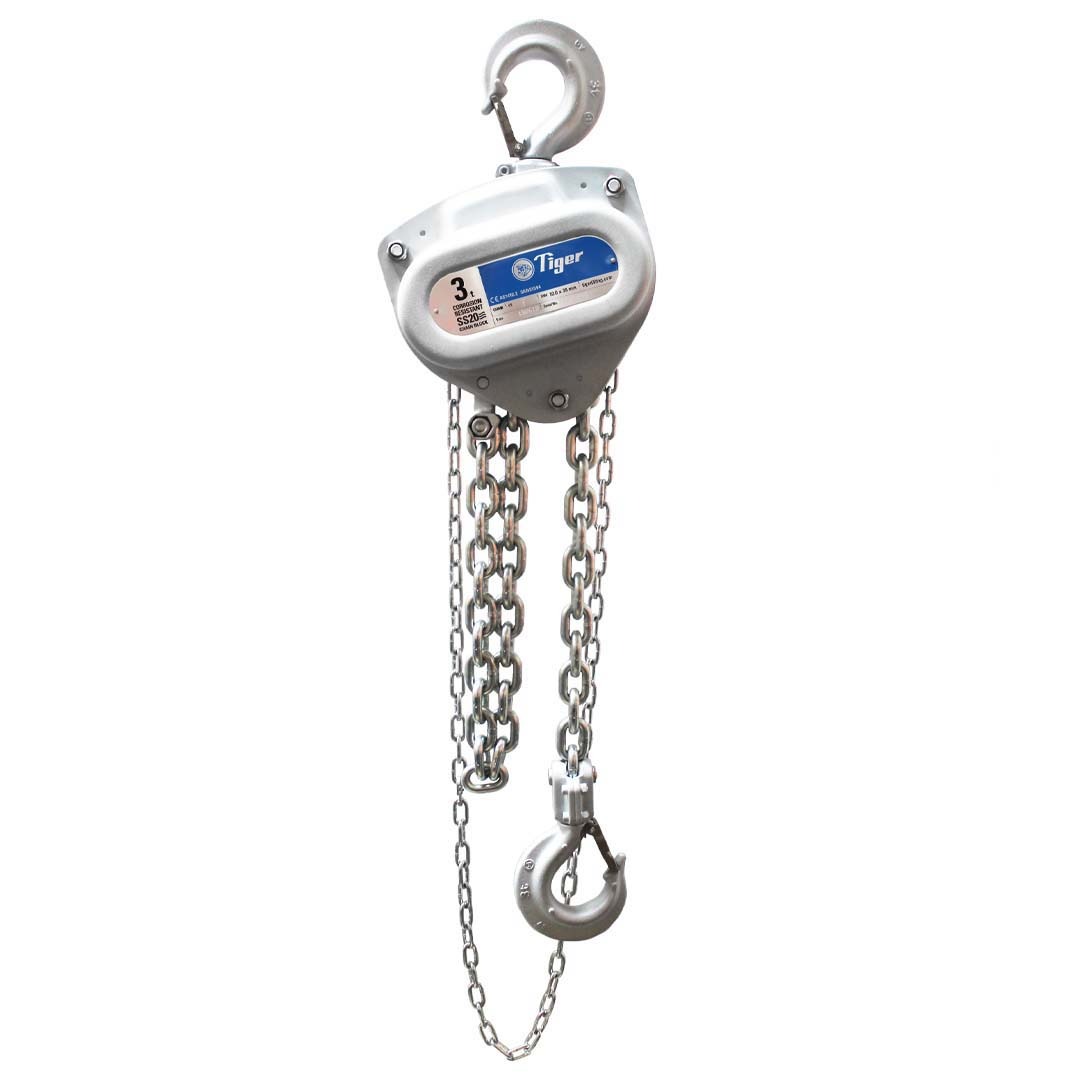 Manual Hoisting Specialist Range SS20 Corrosion Resistant Chain Block