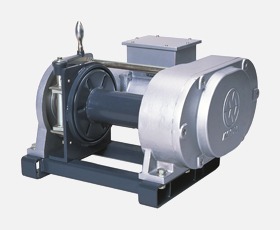 Three-phase 200V with Dog Clutch Electric Winches: Model BMW (Type-SC)