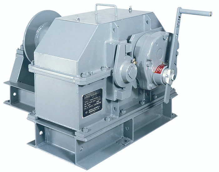 Large Industrial Manual Winches: Model GM