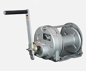 Stainless Steel Rotating Manual Winches (Metallic Painting): Model ST (Type-SI)