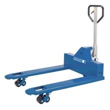 Pfaff Hand pallet truck with a wider loading width