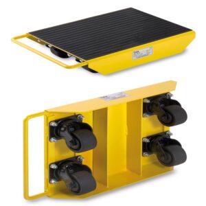 Yale LFL Load moving skates with steerable wheels