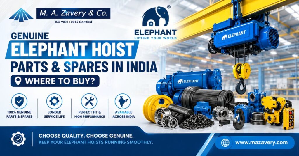 Genuine Elephant Hoist Parts & Spares in India_ Where to Buy