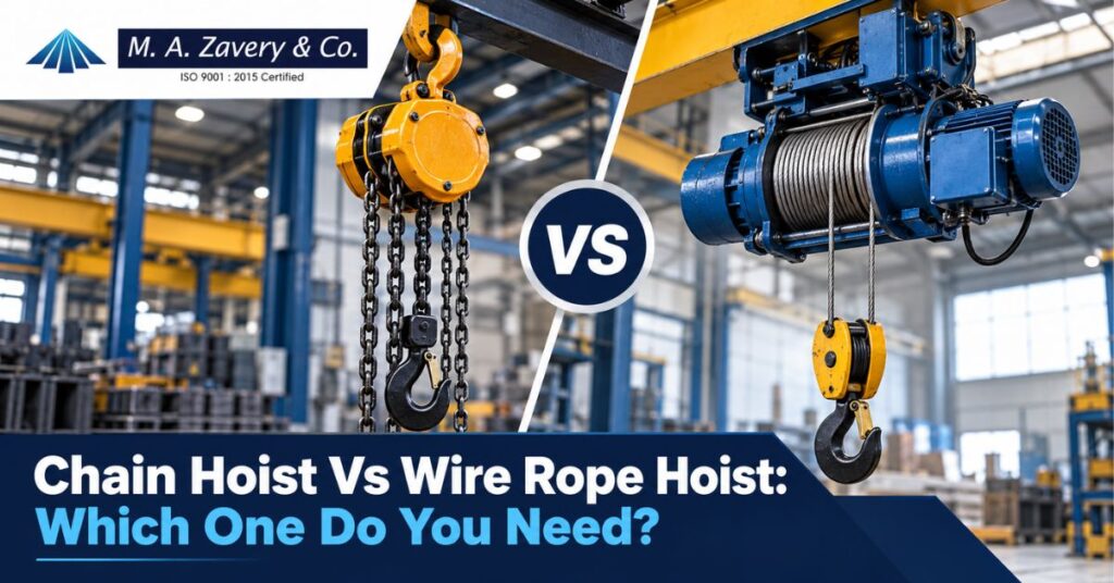 Chain Hoist Vs Wire Rope Hoist_ Which One Do You Need