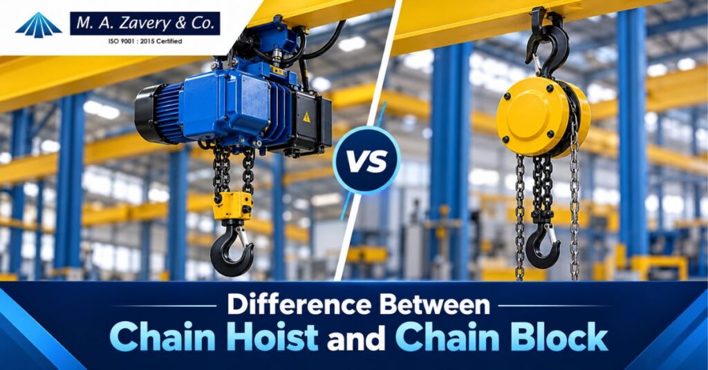 Difference Between Chain Hoist and Chain Block