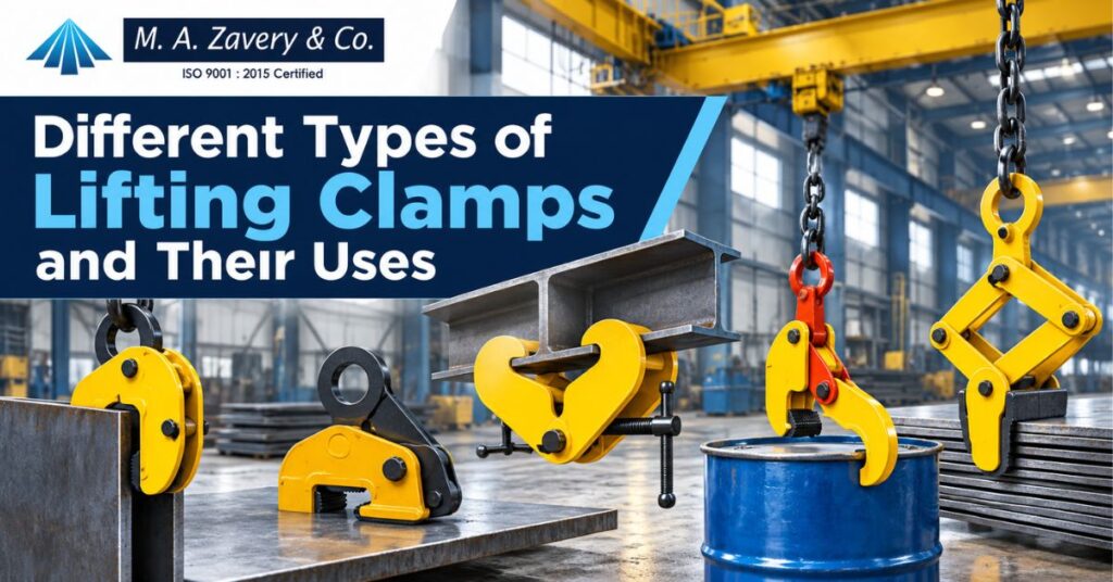 Different Types of Lifting Clamps and Their Uses